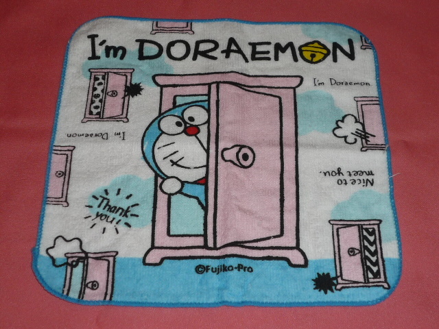 激レア!レトロ 藤子不二雄 ドラえもん ハンドタオル ①拍卖