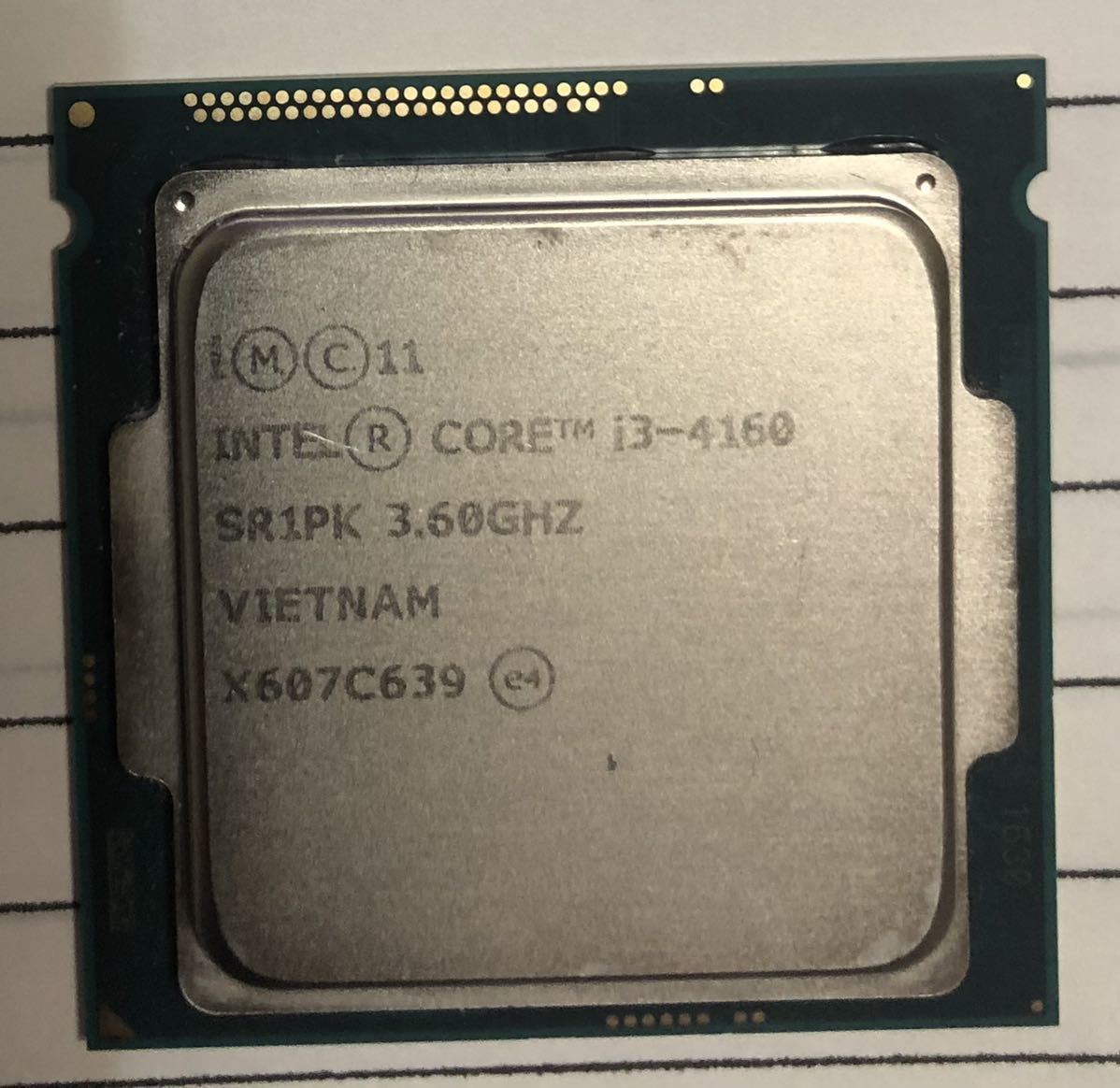 Intel Core i3 -4160 3.60GHZ拍卖