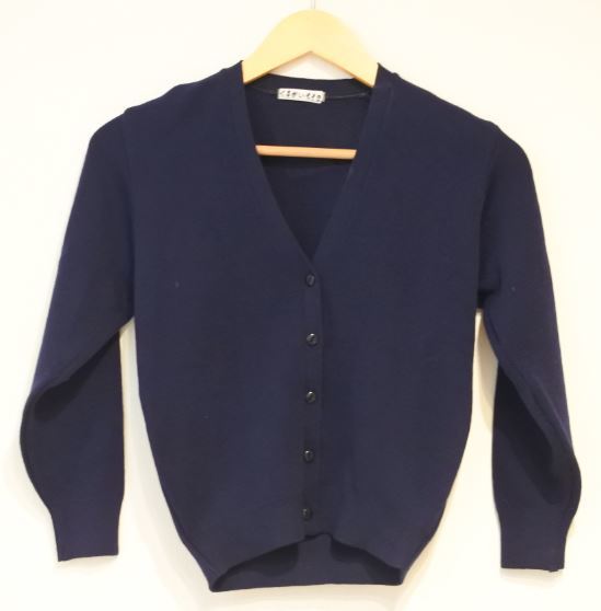 日本毛織株式会社 カーディガン 子供服 Vネック 長袖 ネイビー 秋冬 kmgitke a201bf0610拍卖