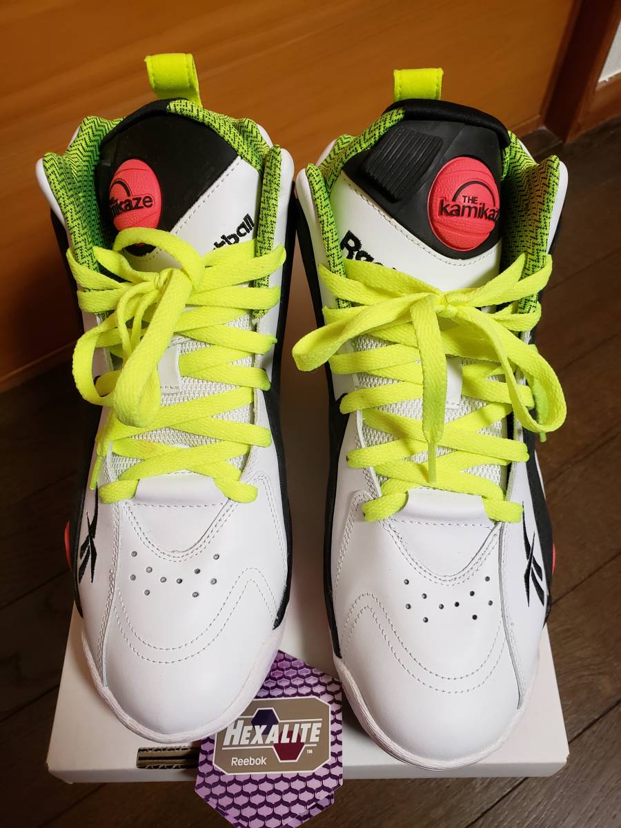 レア 新品 REEBOK KAMIKAZE II Pump Size 10 shoes / リーボック カミカゼ 2 パンプ サイズ 28 cm シューズ SHAWN KEMP NBA拍卖