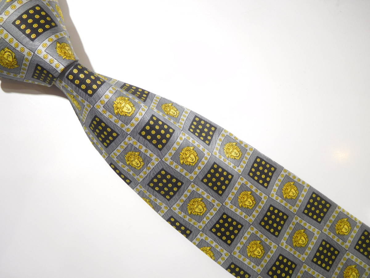 (80) VERSACE ベルサーチ ネクタイ/11/ヴェルサーチ拍卖