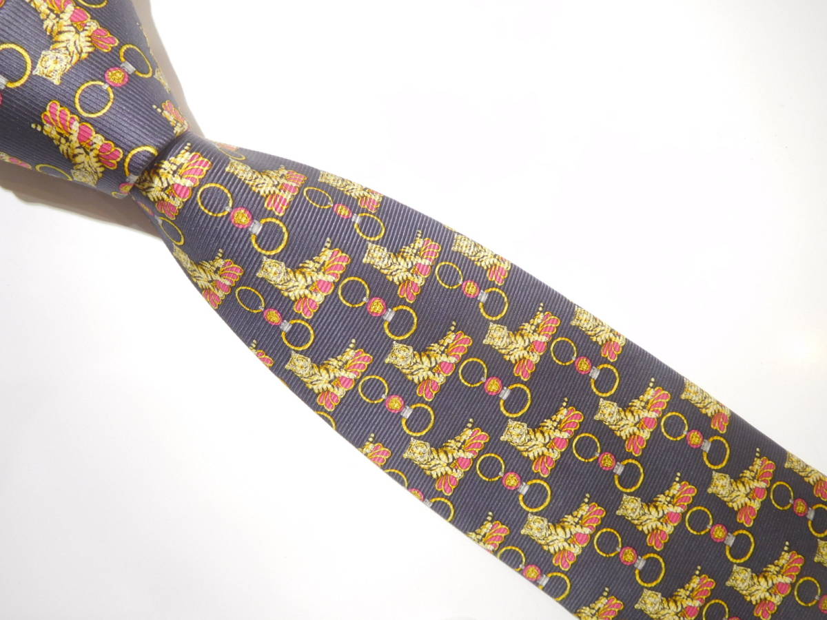 (80) VERSACE ベルサーチ ネクタイ/13/ヴェルサーチ 新品同様品拍卖