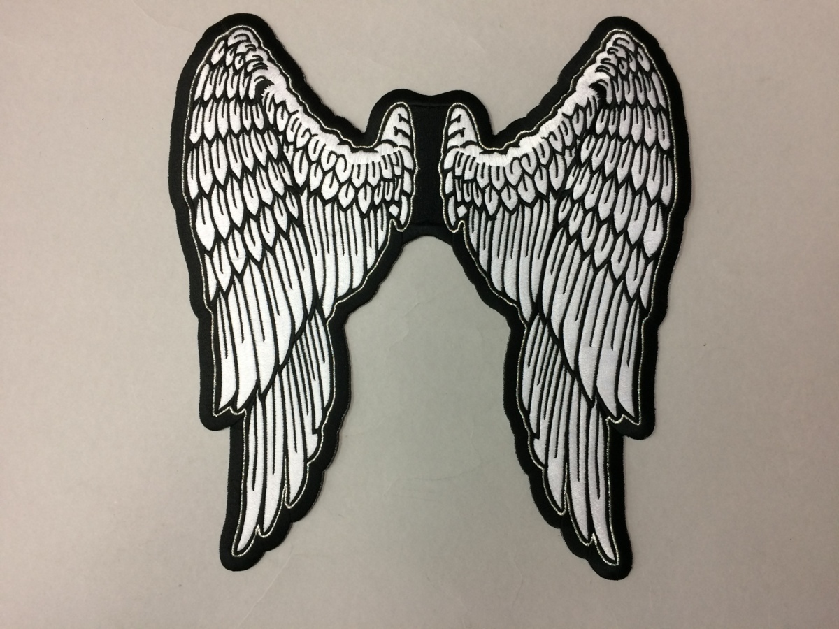 U.S.A直輸入!アメリカンワッペン ANGEL_WINGS 世界で一つだけのワイルドなオリジナルJKTが簡単に出来る!!拍卖