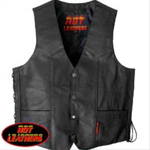 HOT LETHERS アメリカンベスト レースアップ Big 2XLサイズ拍卖