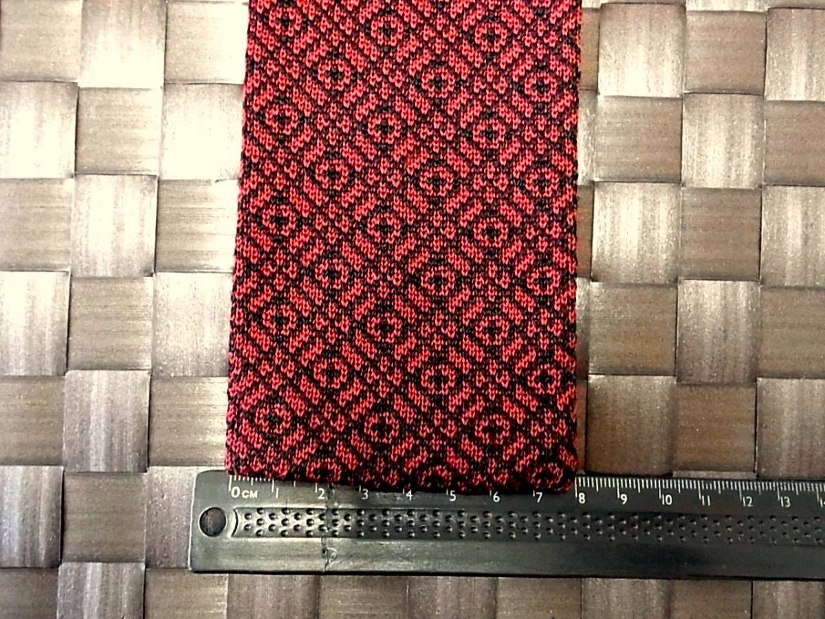 【美品 ニットタイ】0718 サイカヤ【Saikaya】ネクタイ拍卖