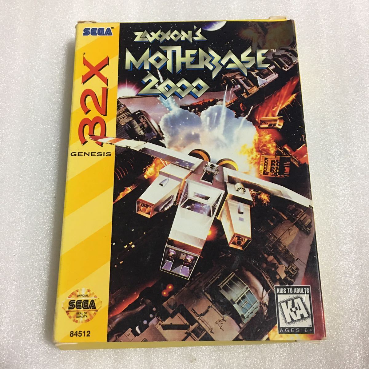 Genesis 32X Zaxxon Motherbase2000 ザクソンマザーベース2000 北米版スーパー32X パラスコード拍卖