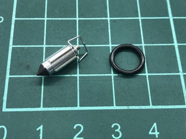 SUZUKI バンディット250 GJ77A フロートバルブ&Oリング13370-44B00統一 13370-02D01 02D00 キャブレター ミクニBST オーバーフロー原因拍卖