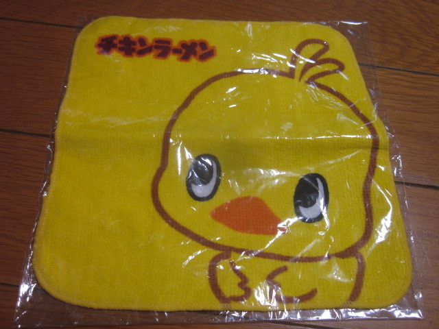 新品☆チキンラーメン ひよこちゃん ミニタオル拍卖