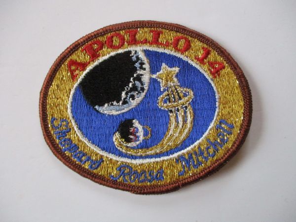 【送料無料】80s アポロ計画『アポロ14号』APOLLO14 刺繍ワッペン/パッチUSAアップリケA宇宙飛行士ロケットJAXAスペースシャトル宇宙船 U1拍卖
