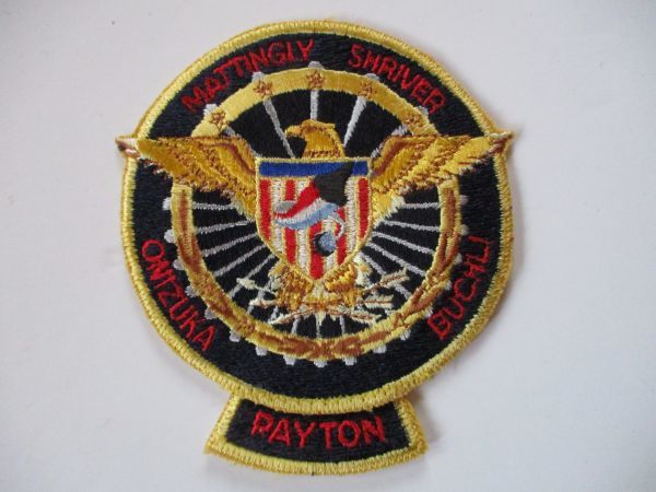 【送料無料】80s スペースシャトル計画『STS-51-C』ディスカバリー刺繍ワッペン/USAパッチNASAケネディ宇宙センター宇宙飛行士ロケット U2拍卖