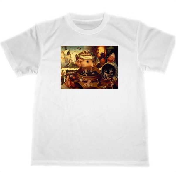 ヒエロニムス・ボッシュ ドライ Tシャツ ヒエロニムス・ボス トンダルのビジョン拍卖