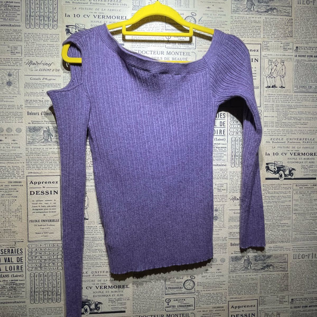 MURUA ムルーア リブニット トップス size F拍卖