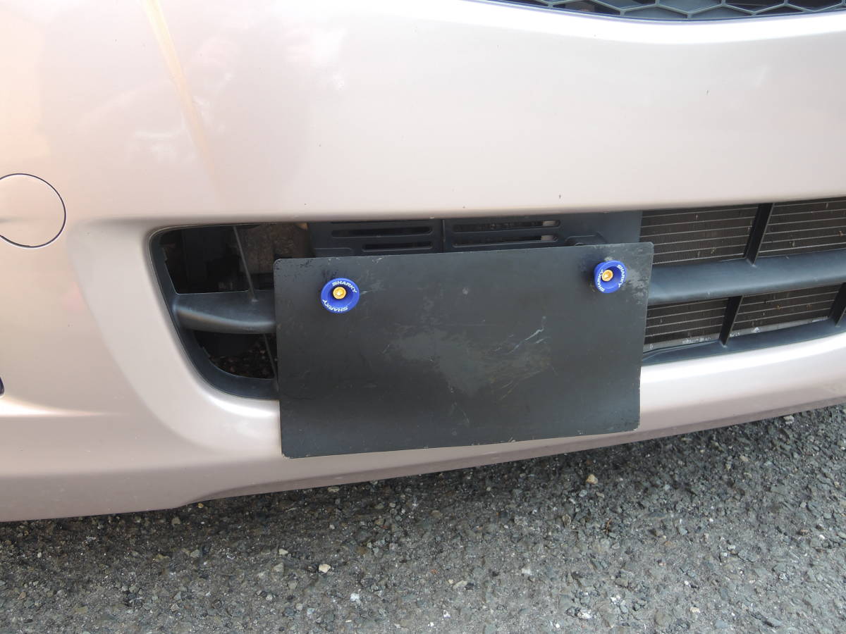 ・ 在庫処分セール SHARKY ボディスライダー スライダー ボディガード ガード ナンバーボルト ナンバープレート M6 ピンク 汎用拍卖