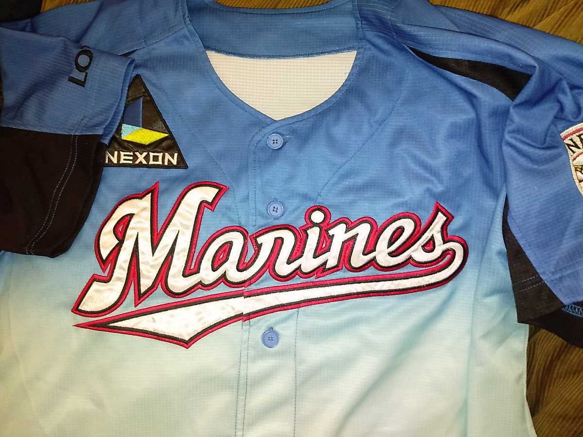 千葉ロッテマリーンズ 市販マリンフェスタユニフォーム Lサイズ拍卖