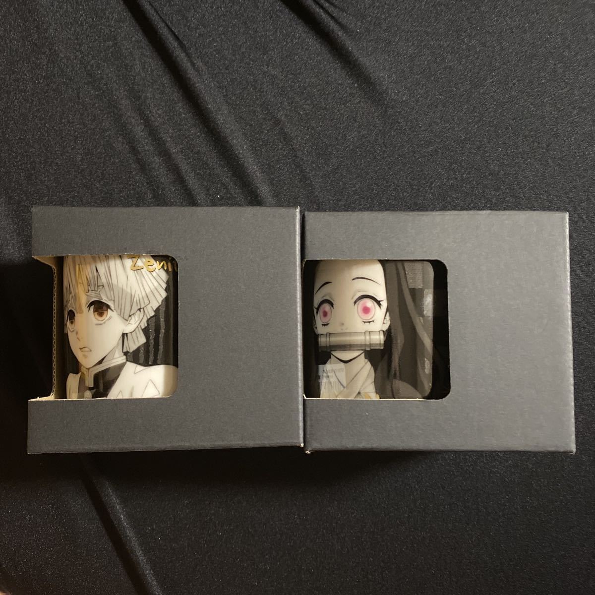 鬼滅の刃★モノクロームマグ★マグカップ★我妻善逸★竈門禰豆子★2種セット拍卖