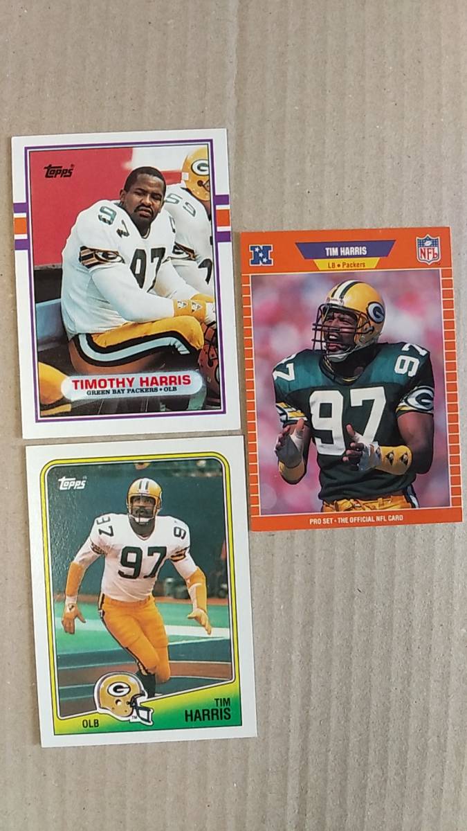 NFLカード TIM HARRIS 色々10種 パッカーズ 49ナーズ LB拍卖