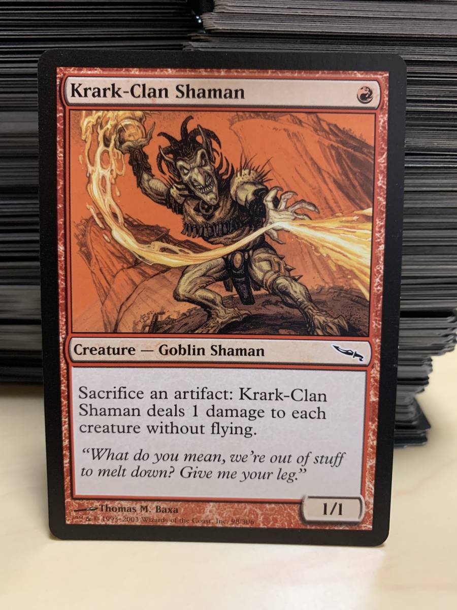ミラディン クラーク族のシャーマン/Krark-Clan Shaman 英語版 美品拍卖