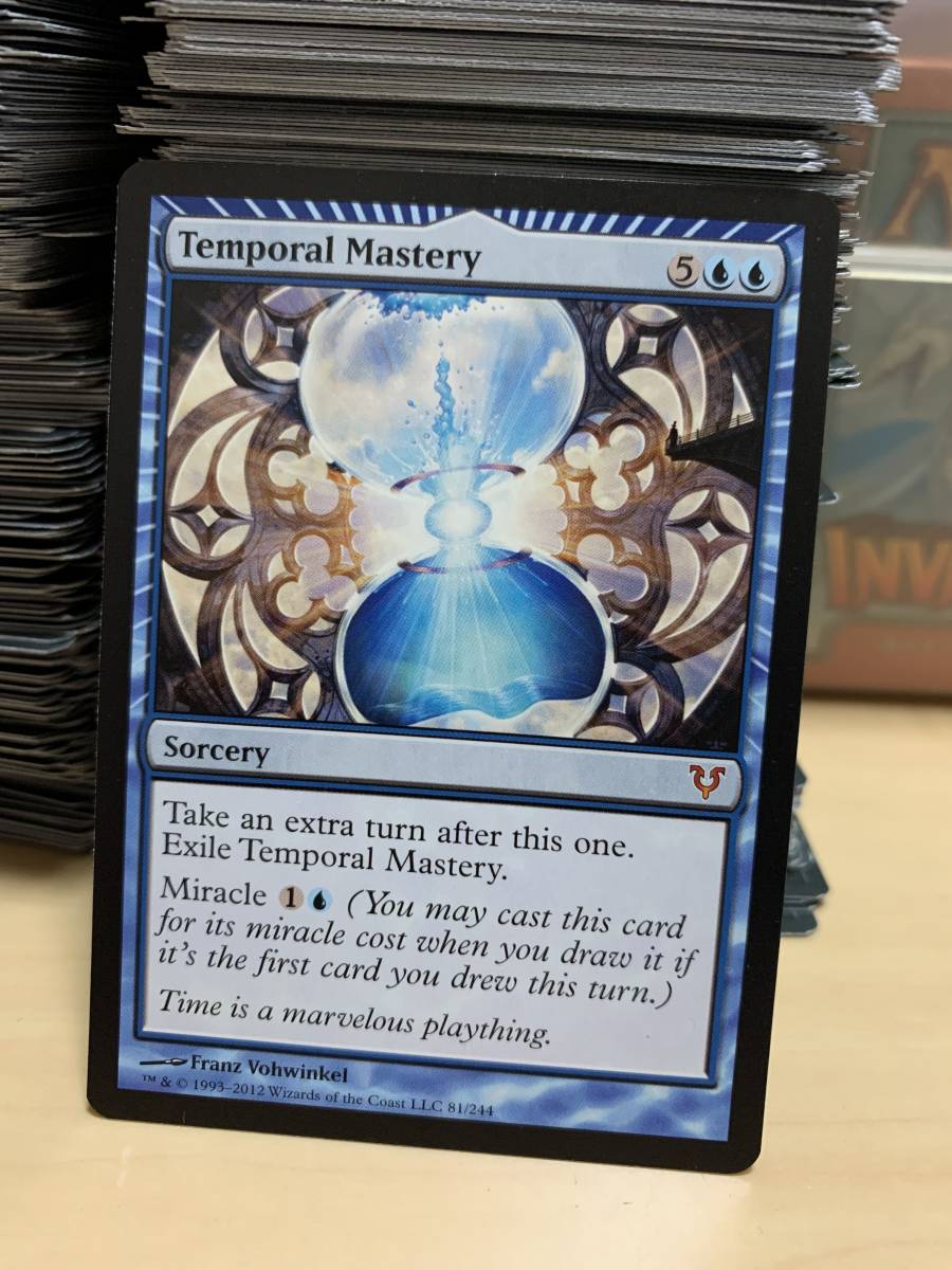 アヴァシンの帰還 初版 時間の熟達/Temporal Mastery 英語版 美品拍卖