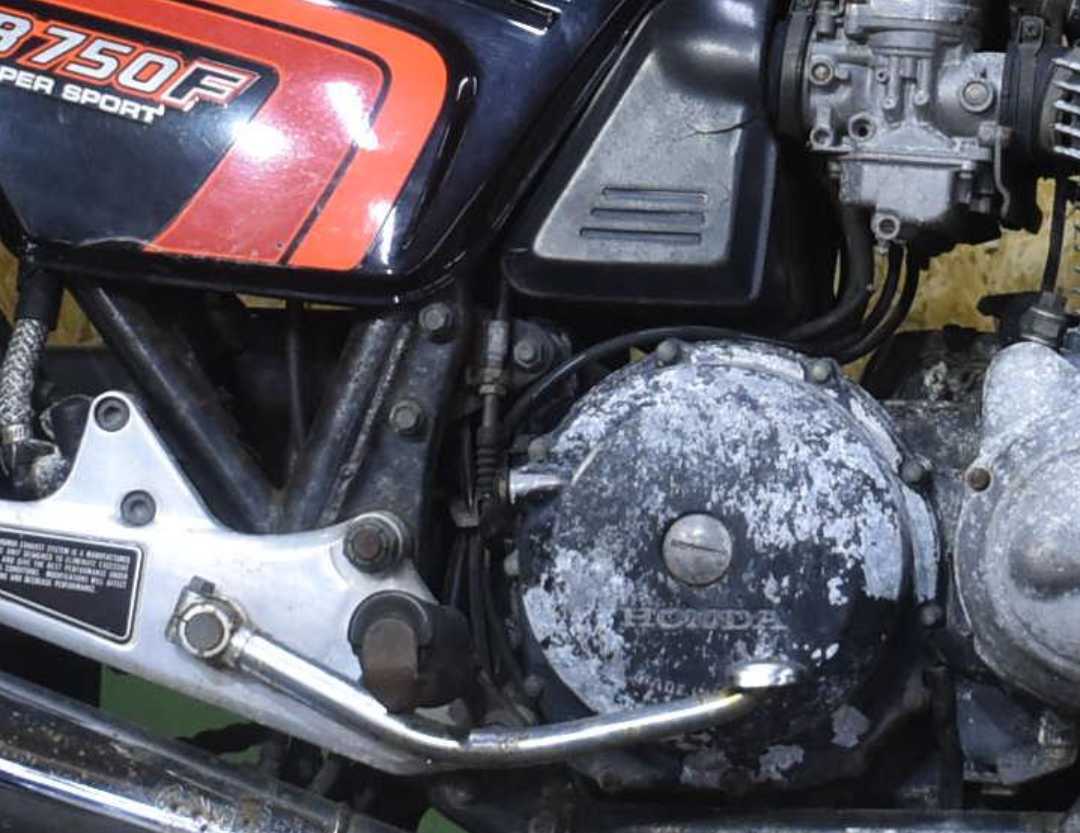 当時物 純正 CB750F ブレーキペダル 実働車両 から取り外した 部品 (検) CB900F CB1100F CB1100拍卖