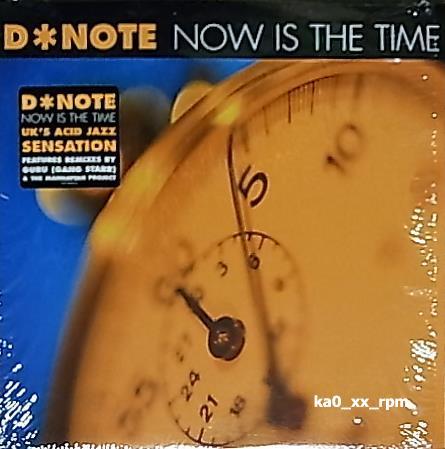 ★☆D*Note「Now Is The Time」Guru, DJ Smash☆★5点以上で送料無料!!!拍卖