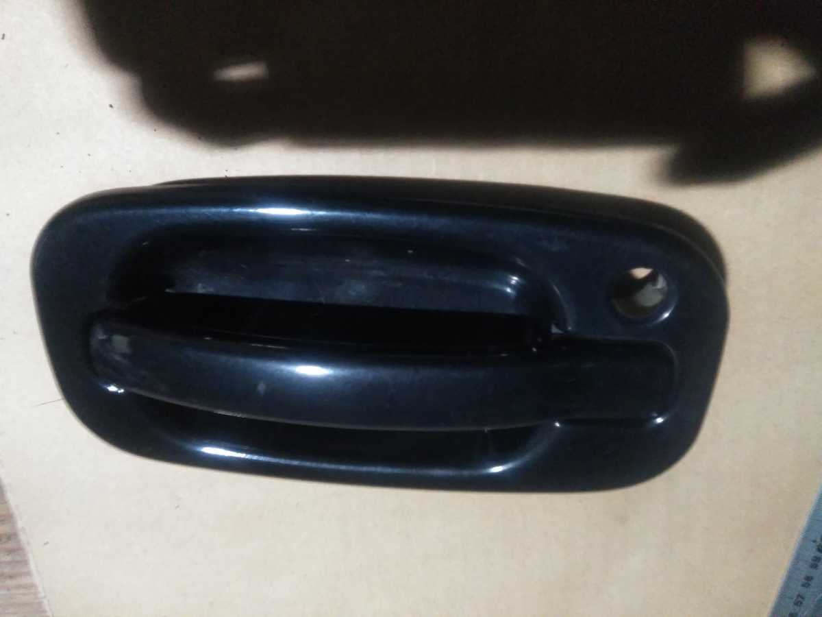 タホ 00-02 アウターハンドル フロント右 5.3L ブラック拍卖