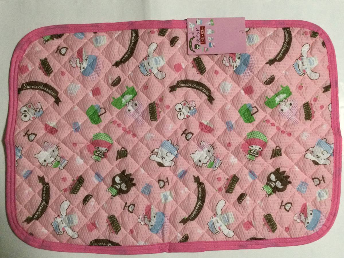 サンリオキャラクター 枕パッド 43×63 けろっぴ バツ丸 シナモン プリン キティ キキララ ピンク クッキング拍卖