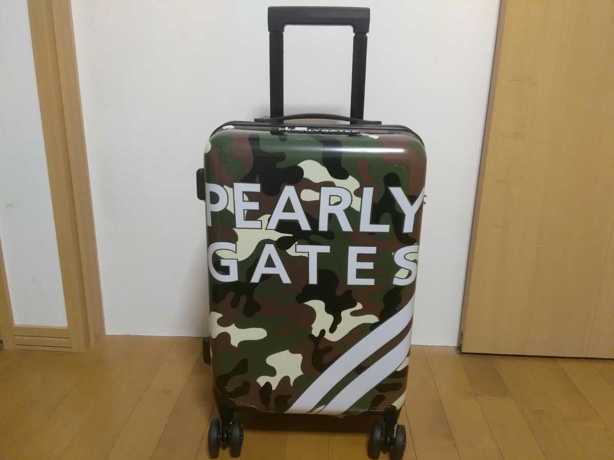 完売品 新品 正規品 パーリーゲイツ キャリーケース 迷彩柄拍卖