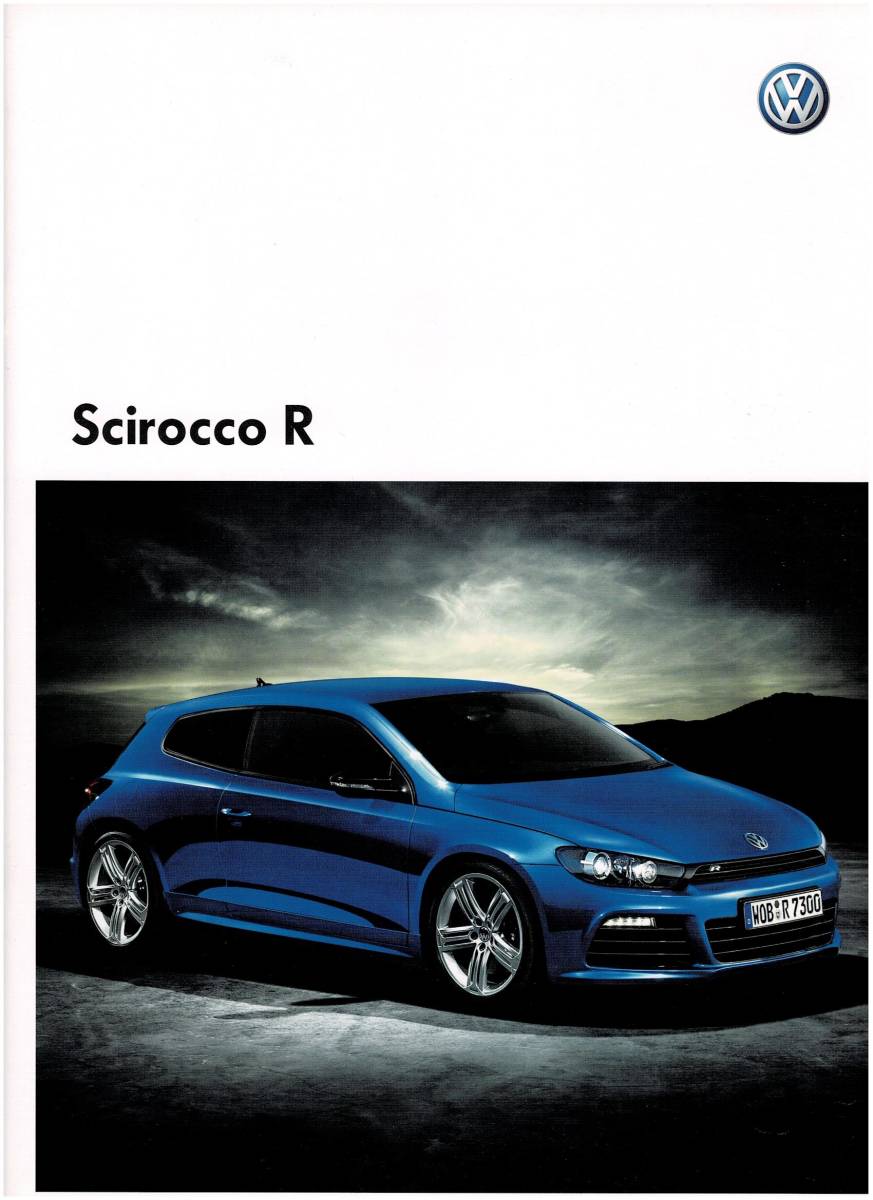 VW シロッコR カタログ 2010年1月拍卖