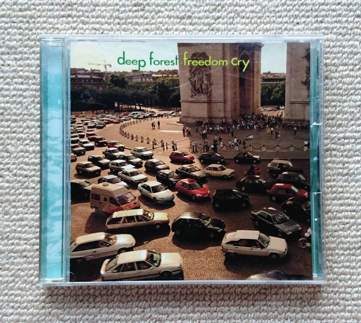 FREEDOM CRY/DEEP FOREST☆帯ありディープ・フォレスト拍卖