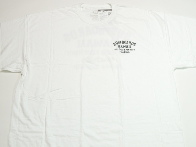 ●送料無料●大きいサイズ Malibu Shirts Surfboards Hawaii半袖TEE (ホワイト)【USサイズ/XXL】拍卖