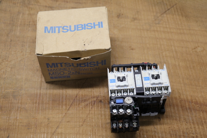 三菱電機 電磁開閉器 MSO-2XN 即決価格拍卖