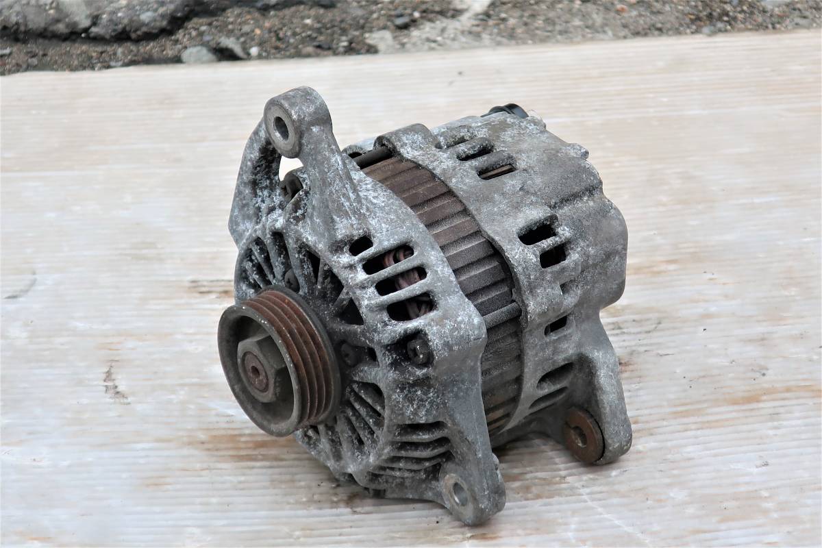 H11 GF-H58A パジェロミニ ターボ 4A30 4WD AT 純正 ダイナモ オルタネーター / MD350380 A1TA1891 / 94568km拍卖