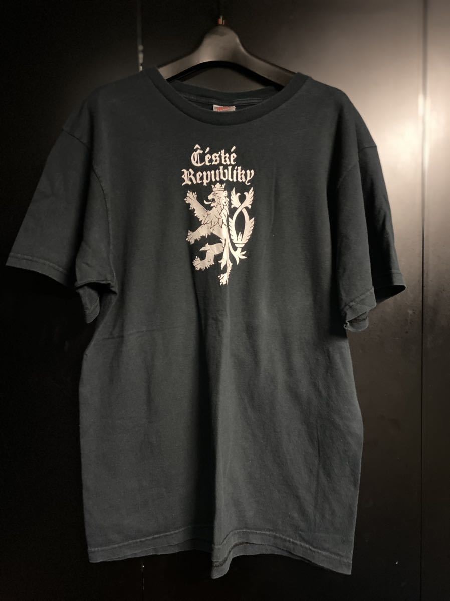 希少 エンブレムTシャツ サイズL ヴィンテージ サブポップ ブラック バンドTシャツ 拍卖