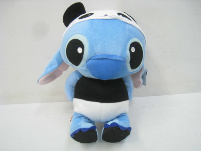スティッチ パンダ着ぐるみ 電動ぬいぐるみ 約 30×20cm拍卖