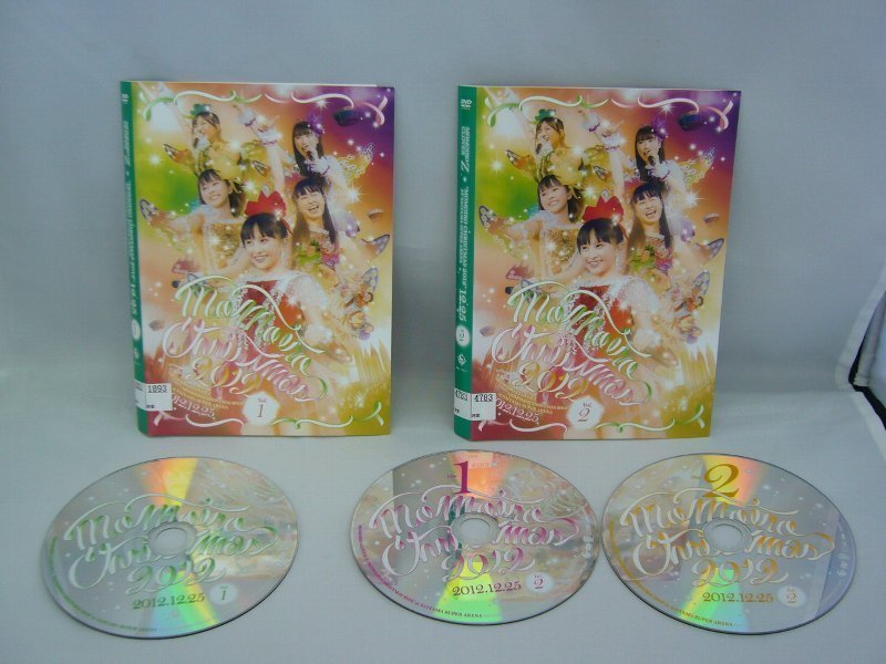090-1462 送料無料 ももいろクリスマス 2012 12.25 全2巻 ディスクとジャケットのみ レンタル版※ジャケットにヨレ・潰れ・折れ有り拍卖