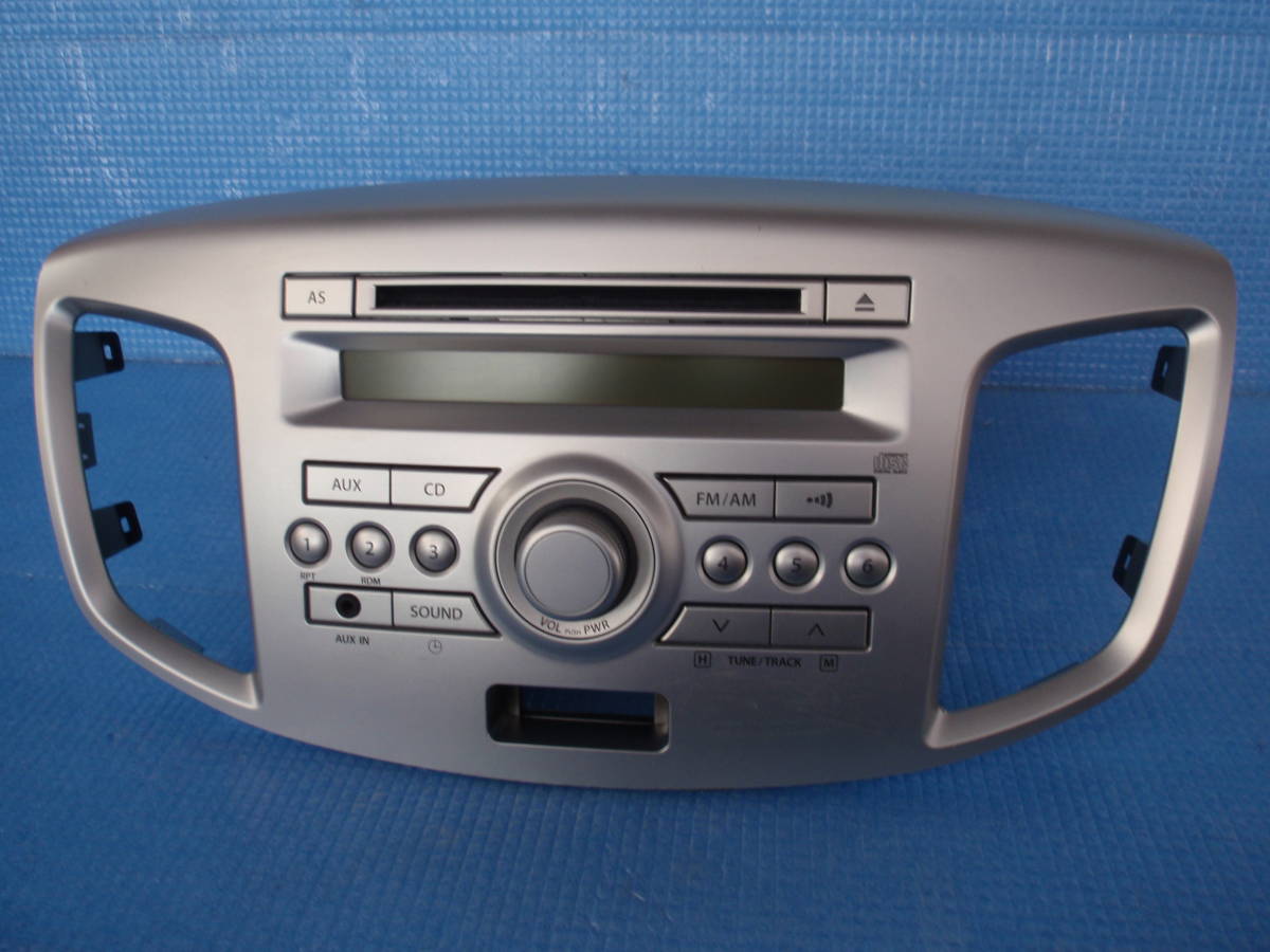 スズキ ワゴンR MH44S MH34S 純正 オーディオデッキ CDデッキ 39101-72M00-ZML PS-3517 1点 ジャンク品拍卖