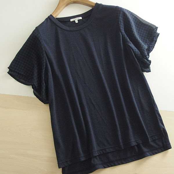 春夏 送料無料 *GLOBAL WORK* グローバルワーク 袖切替カットソー S ♪拍卖