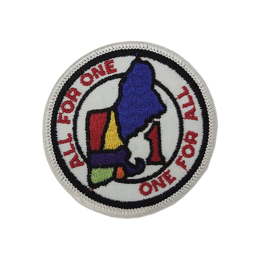 ヴィンテージ ワッペン ボーイスカウト パッチ ALL FOR ONE ONE FOR ALL BOY SCOUTS #8772拍卖