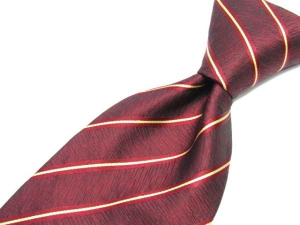 LANCETTI(ランチェッティ) シルクネクタイ ストライプ柄 951803C119R28拍卖