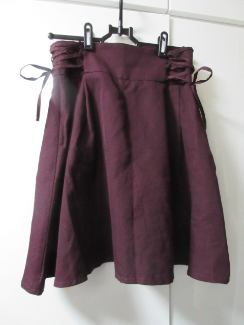 未使用◆マジェスティックレゴン スカパン リボン キュロット ボルドー拍卖