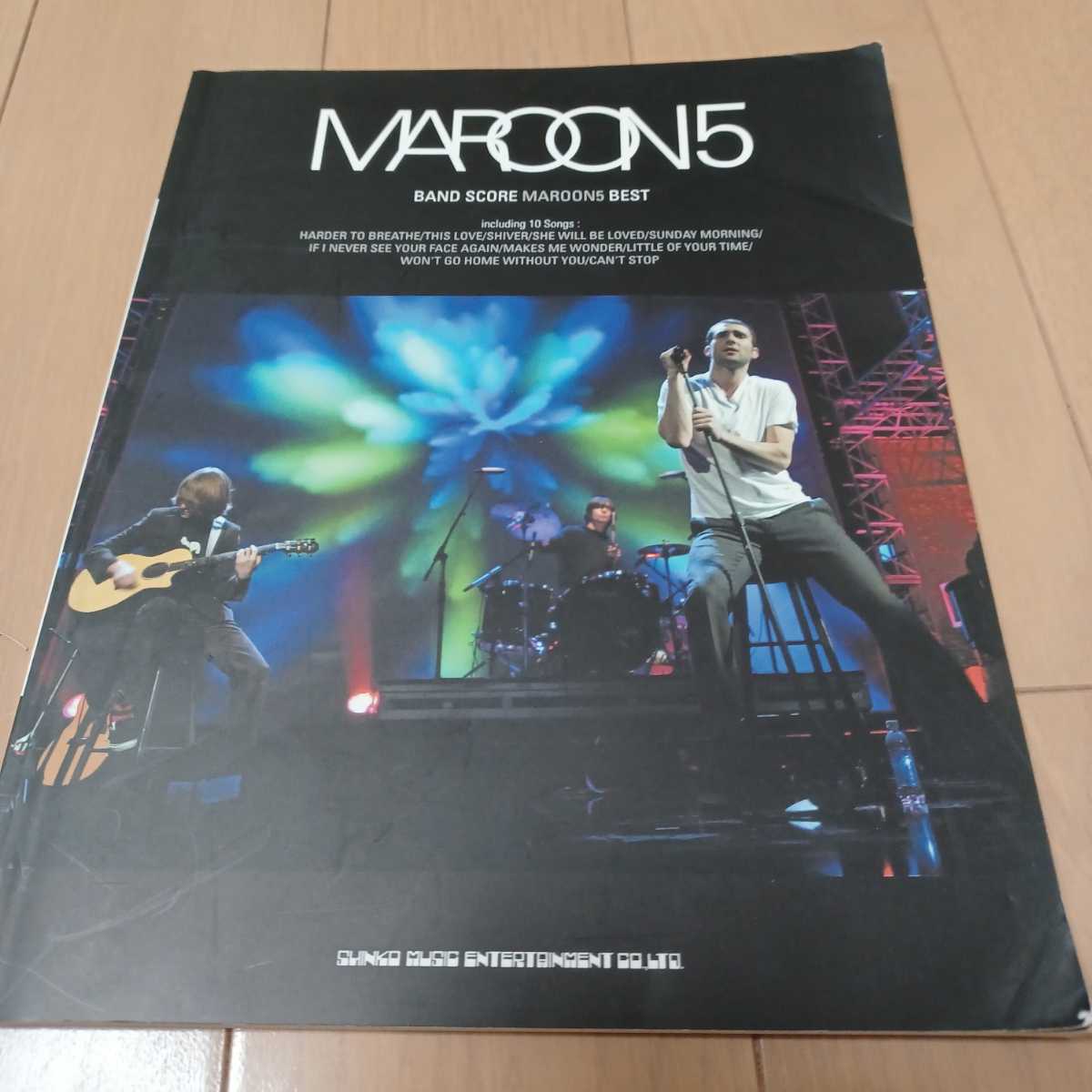 MAROON5 BEST バンドスコア マルーン5拍卖