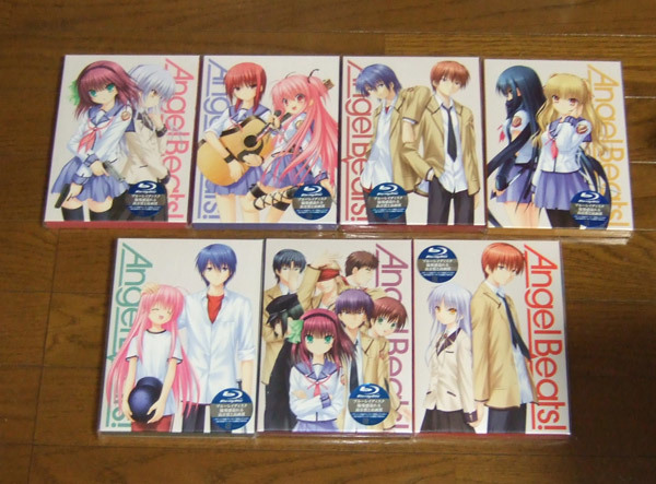 新品 Angel Beats! 限定版 全7巻セット Bru-ray拍卖