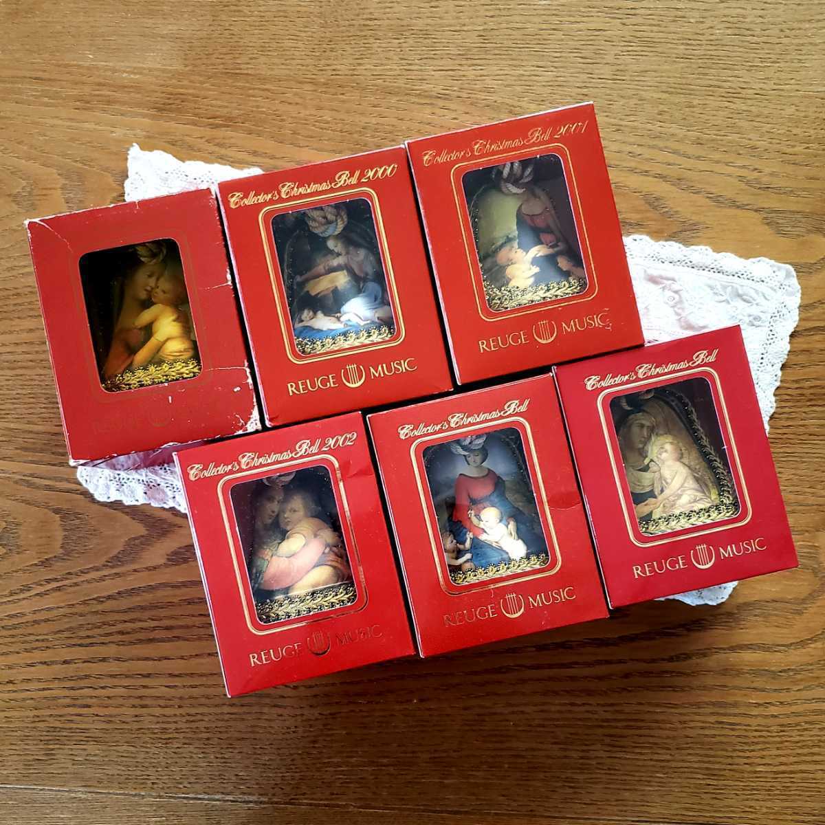 REUGE リュージュ スイス製 オルゴール ベル 1999年~2004年 6個 セット拍卖