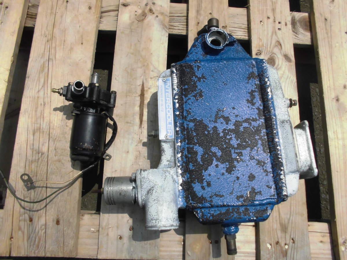 旧車 激レア ブリッツ 1GG 水冷式 ツインターボ用 インタークーラー セリカXX GA61 GX61 1G-G BLITZ 日本電装 電動ウォーターポンプ ND拍卖