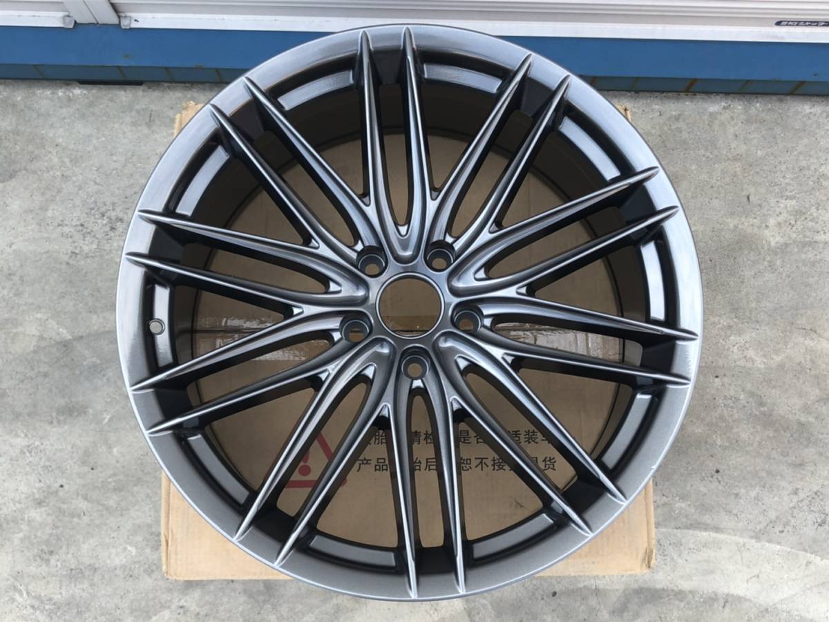 即日発送 BMW LEXUS 等 社外 20インチ アルミ ホイール 8.5J+28/9.5J+35 PCD120 HUB72.6 4本 1台分 足回り 外装 カスタム 補修 エアロ拍卖
