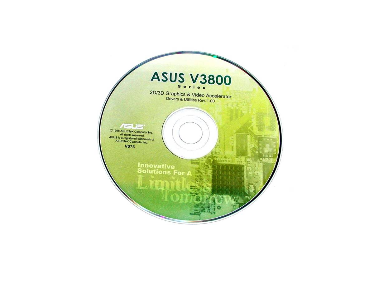 ASUS V3800 Series CD 2D/3D Graphics & Accelerator ビデオカードのドライバ?拍卖