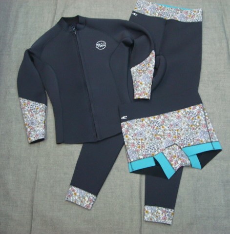 新品オニール(O’NIELL)レディースSUPER LITE TOROPICAL ジャケット&パンツ(3点セットアップスーツ) ブラック/ブロッサム Lサイズ送込拍卖