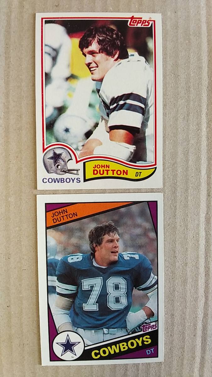 NFLカード JOHN DUTTON / TOPPS 82,84 カウボーイズ DT拍卖