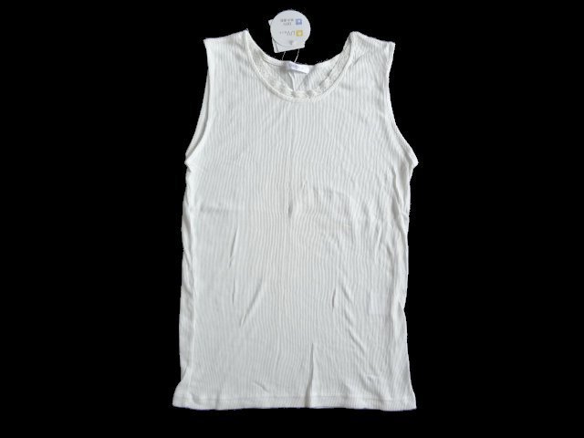 新品 CINEMA CLUB シネマクラブ タンクトップ ハニーズ UVカット 紫外線 吸水速乾 DRY ドライ 白 M レース使い Honeys拍卖
