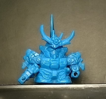 SDガンダム ガン消し 本弾 復刻版マーク11 武者Sガンダム (青)拍卖